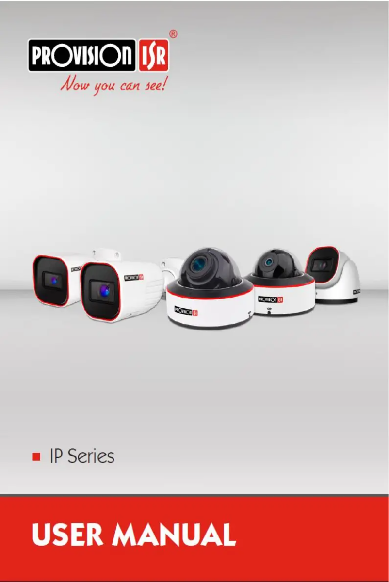 Page 1 de la notice Manuel utilisateur Provision-ISR DAI-320IPE-MVF