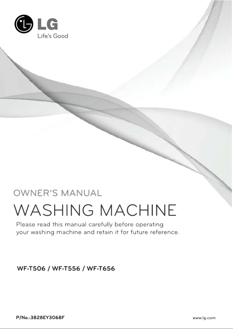 Page 1 de la notice Manuel utilisateur LG WF-T556