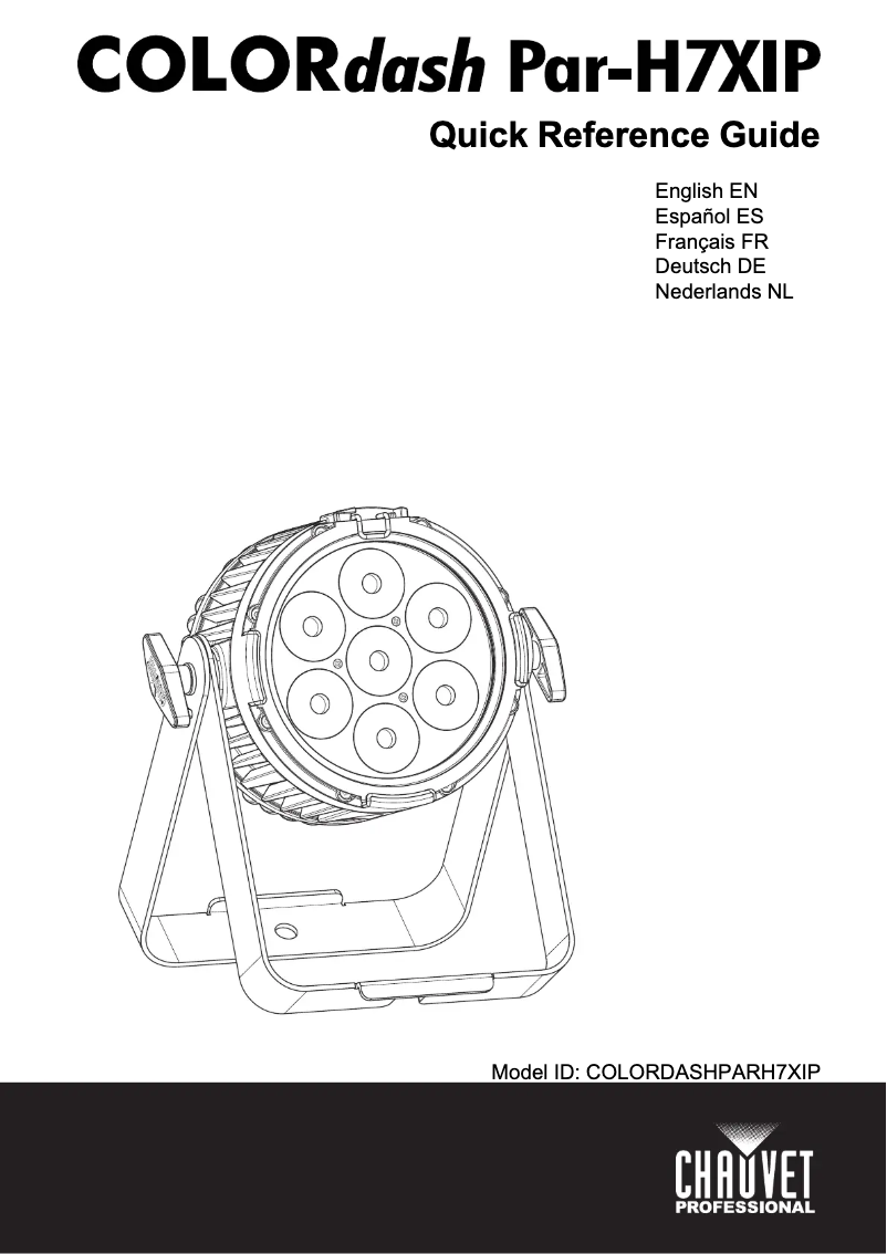 Image de la première page du manuel de l'appareil COLORdash Par H7X IP