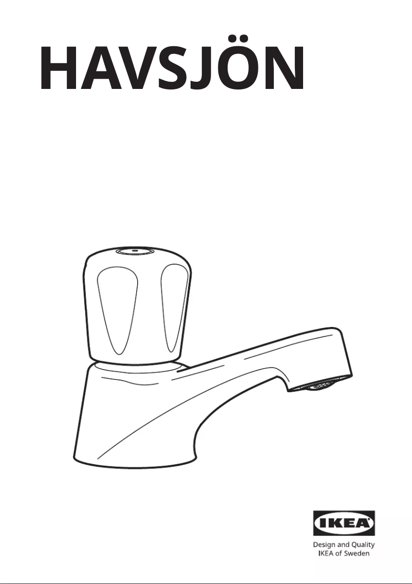 Image de la première page du manuel de l'appareil HAVSJÖN