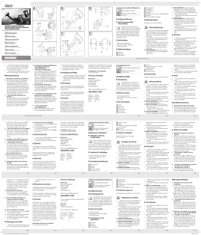 Image de la première page du manuel de l'appareil IAN 311639