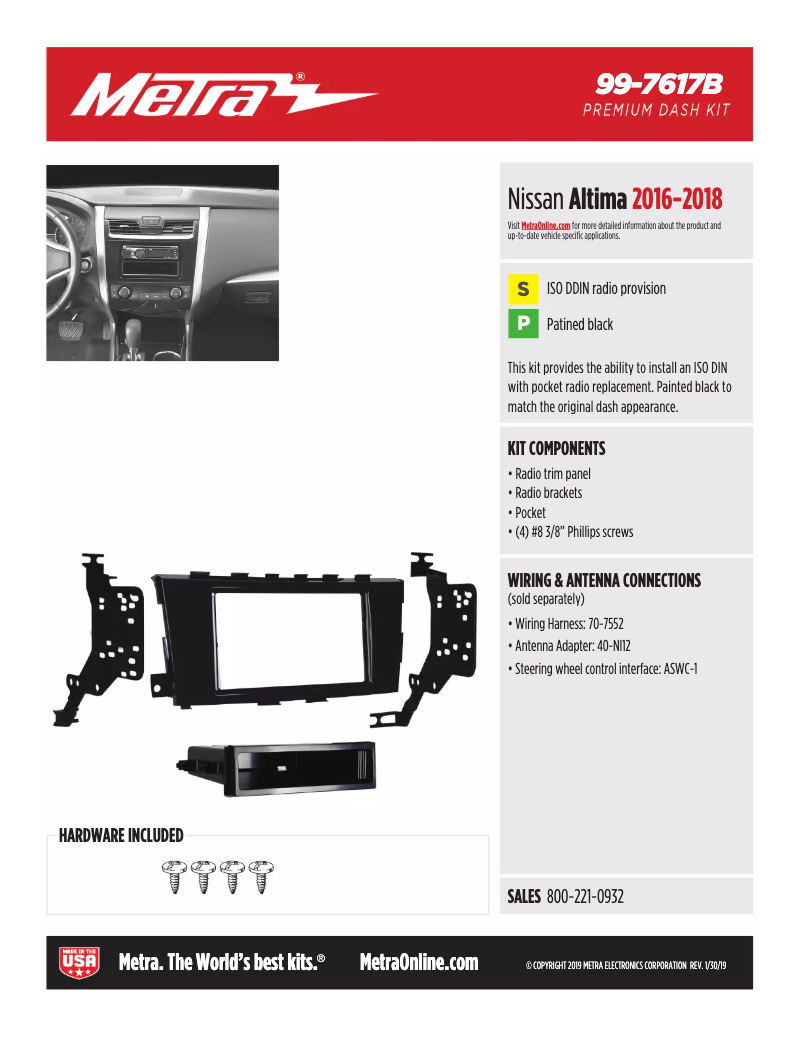 Image de la première page du manuel de l'appareil 99-7617B