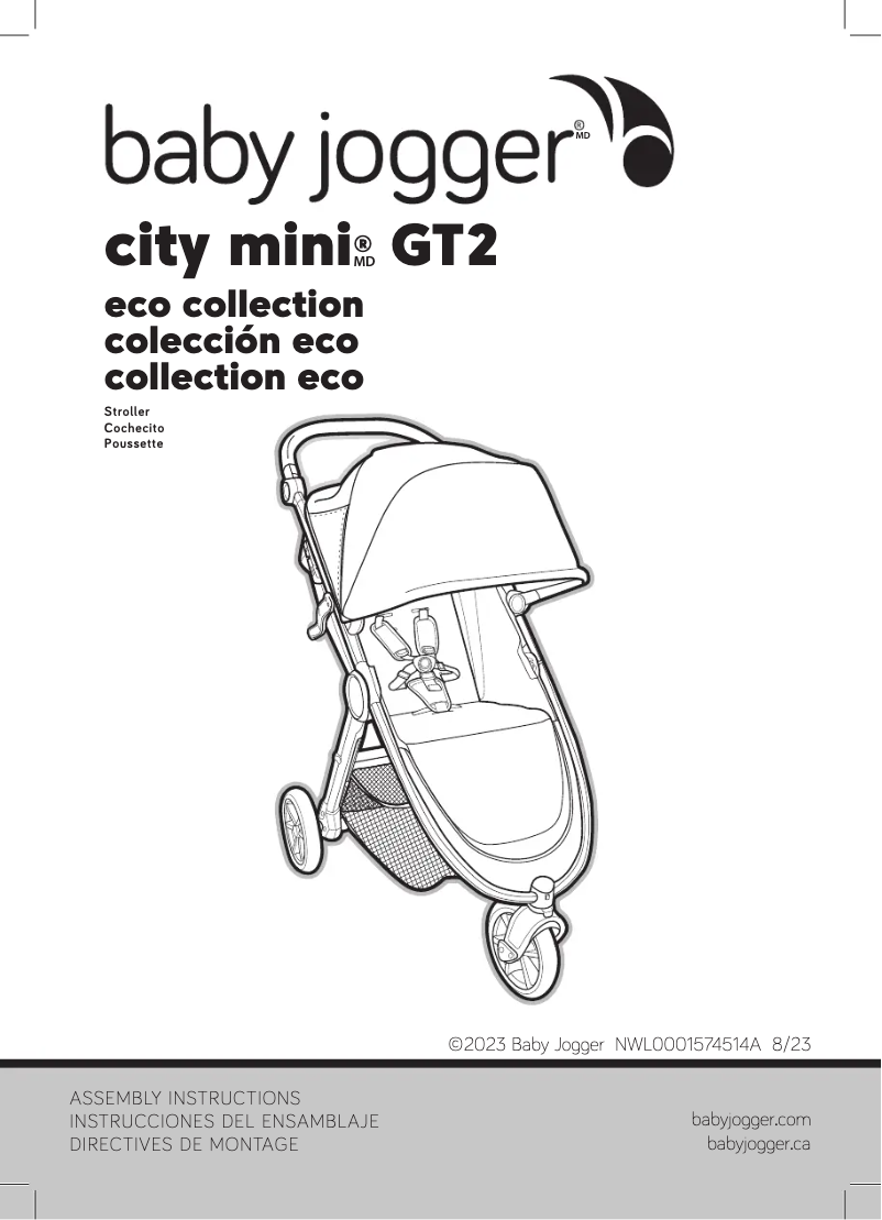 Image de la première page du manuel de l'appareil city mini GT2 Eco