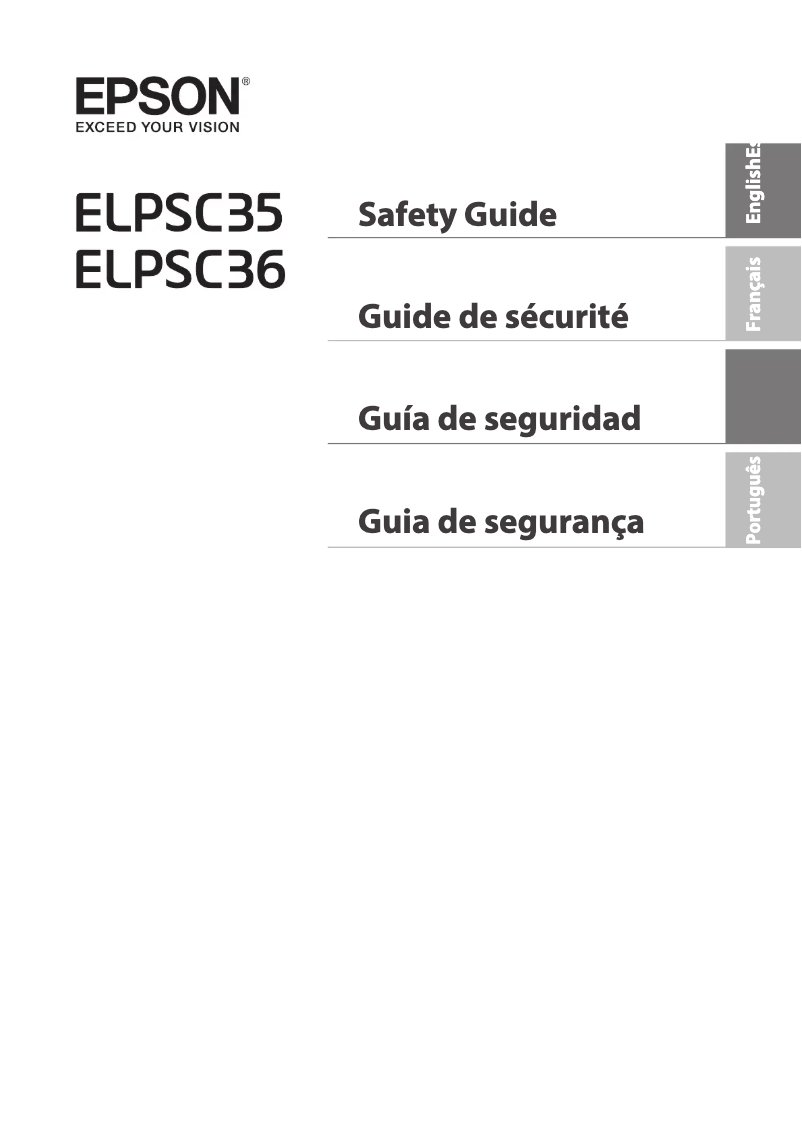 Imagen de la primera página del manual del dispositivo LS500B