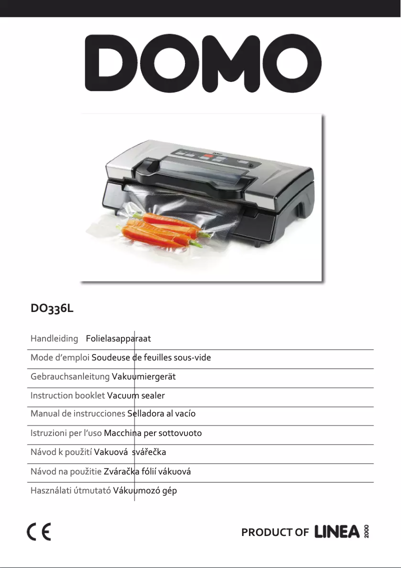 Image de la première page du manuel de l'appareil DO336L