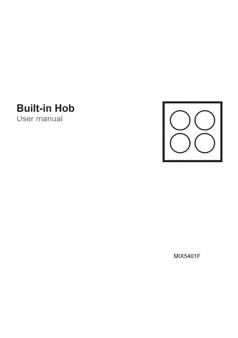 Page 1 de la notice Manuel utilisateur Blomberg MIX5401