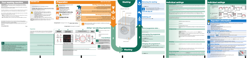 Page 1 de la notice Manuel utilisateur Bosch WAQ2446KBY