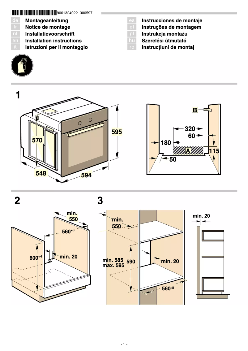Page n°1 - Manuel utilisateur Constructa CF2M60050