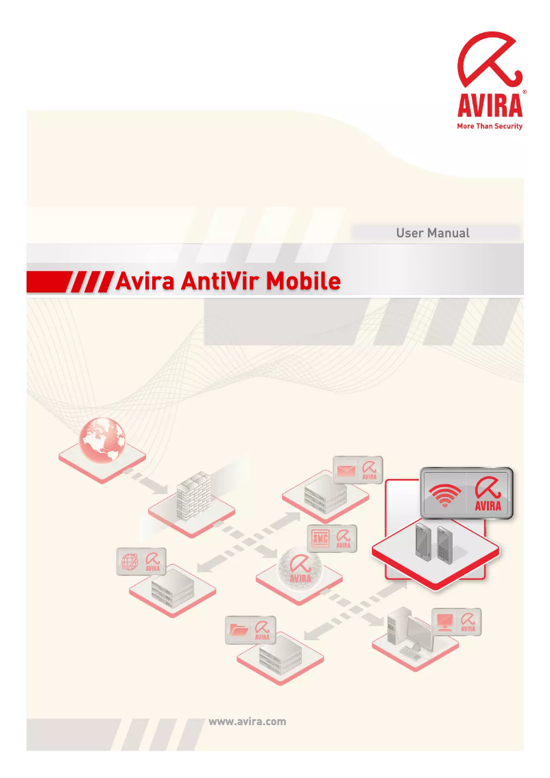 Image de la première page du manuel de l'appareil AntiVir Mobile