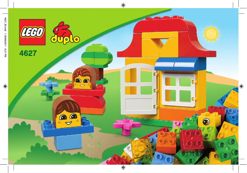 Page 1 de la notice Manuel utilisateur Lego Duplo 4627