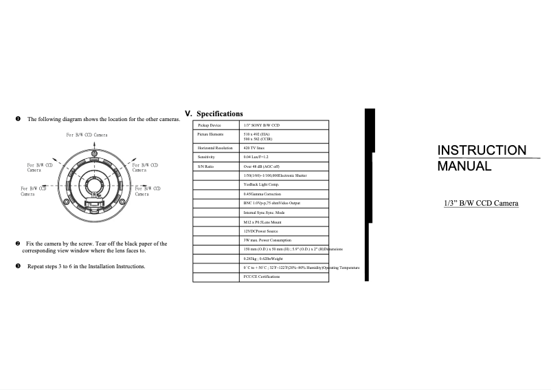 Image de la première page du manuel de l'appareil ESD100