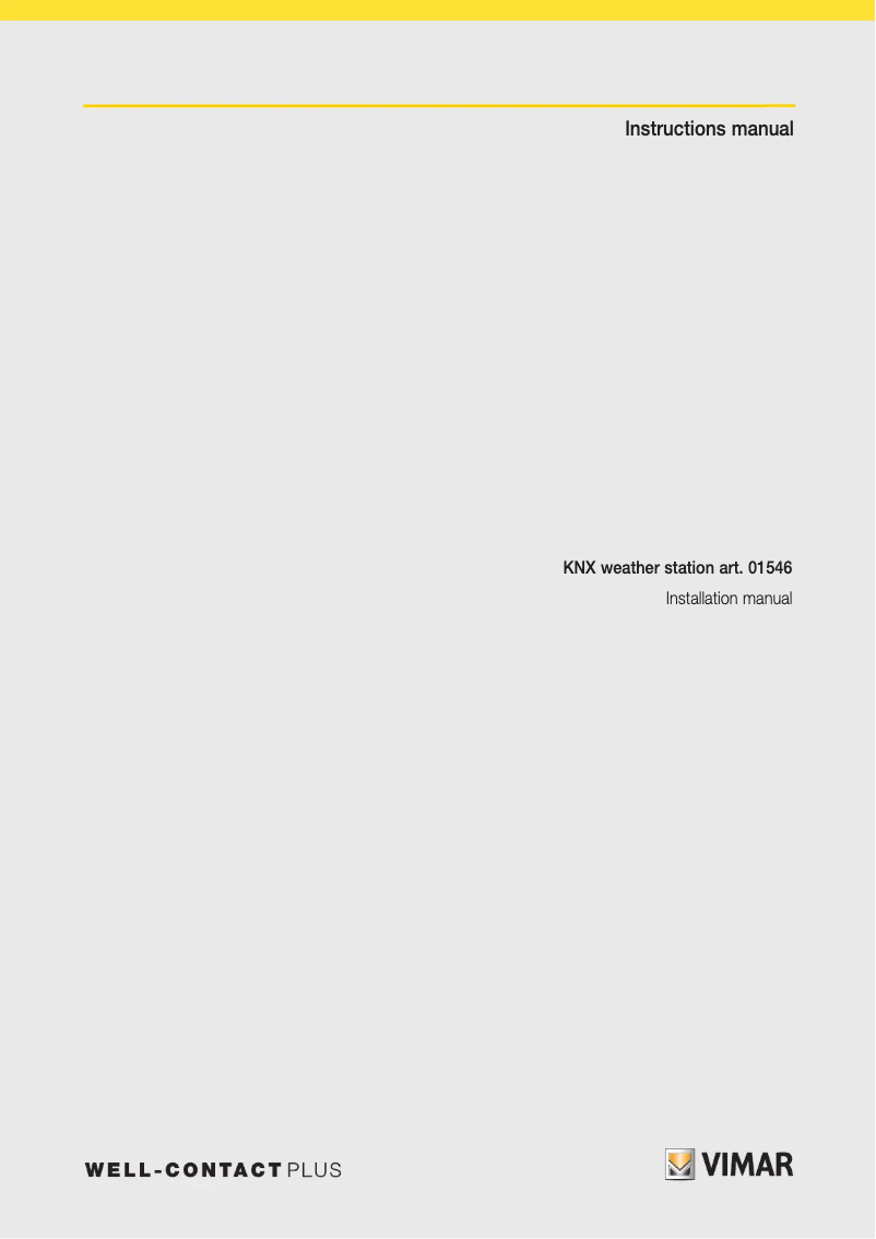 Image de la première page du manuel de l'appareil 01546