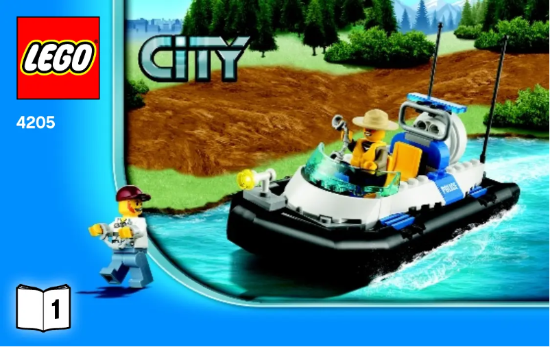 Page 1 de la notice Manuel utilisateur Lego City 4205