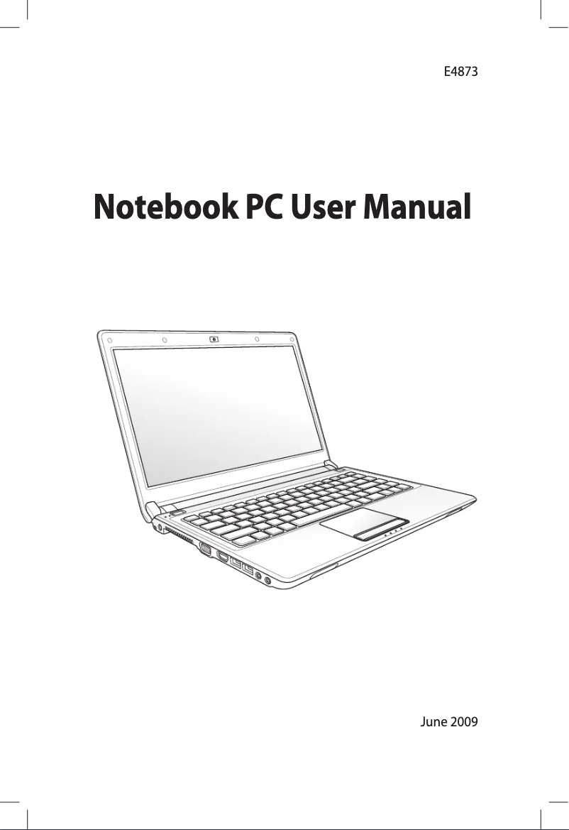 Page 1 de la notice Manuel utilisateur Asus UL80