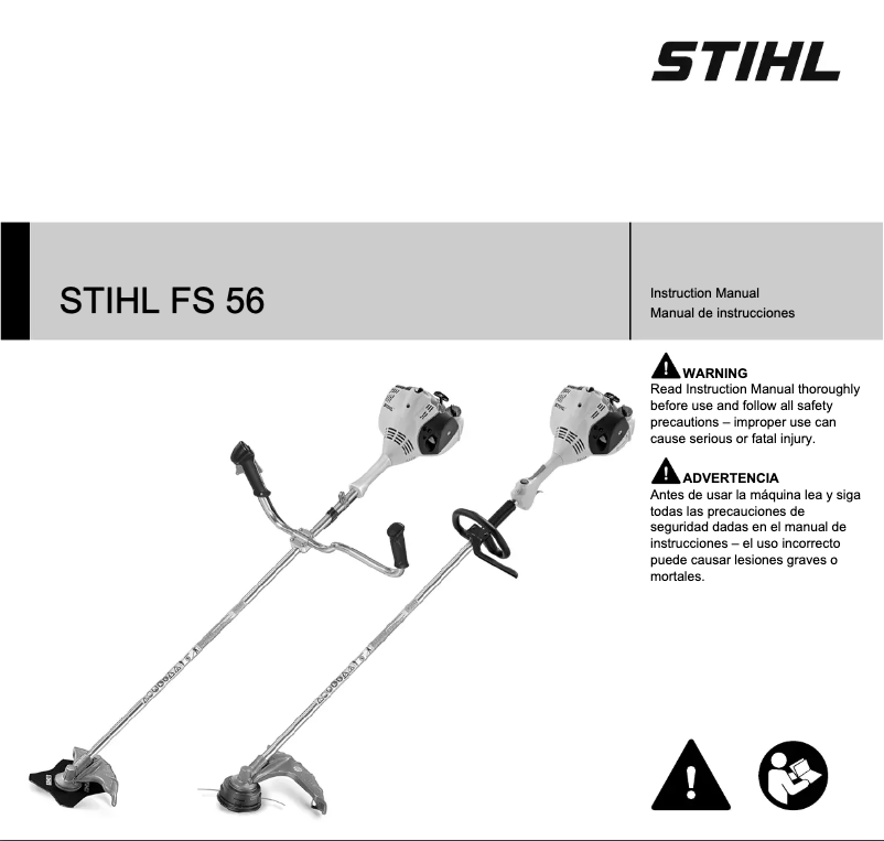 Page 1 de la notice Manuel utilisateur Stihl FS 56R