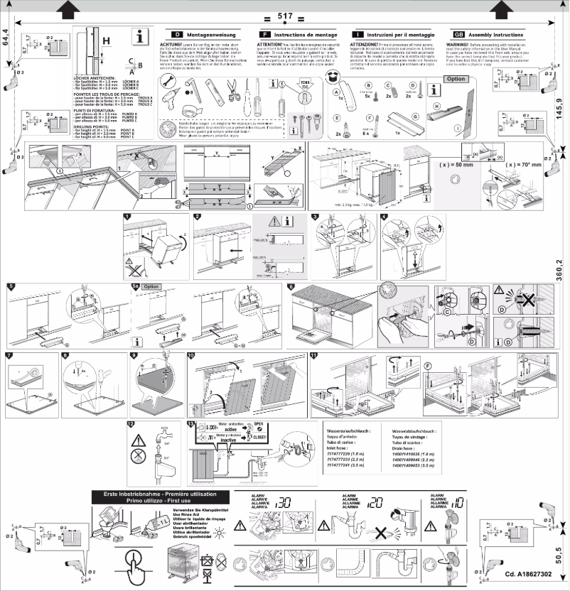 Image de la première page du manuel de l'appareil GA55LV