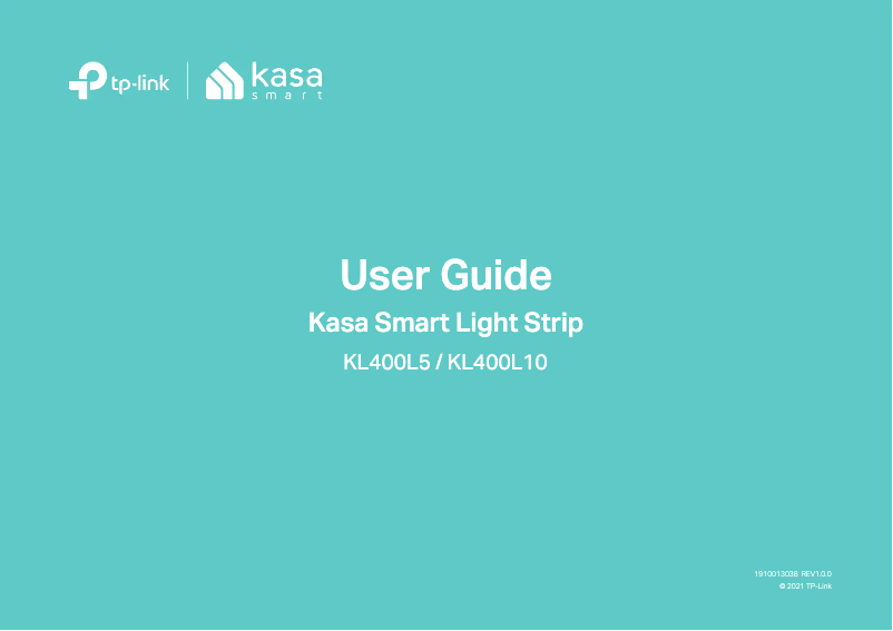 Page n°1 - Manuel utilisateur TP-Link Kasa Smart KL400L10