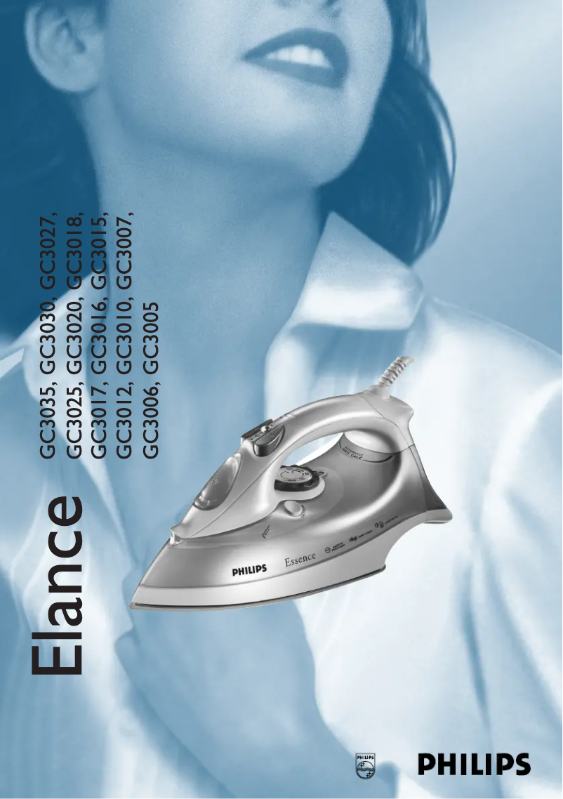 Image de la première page du manuel de l'appareil Elance GC3025