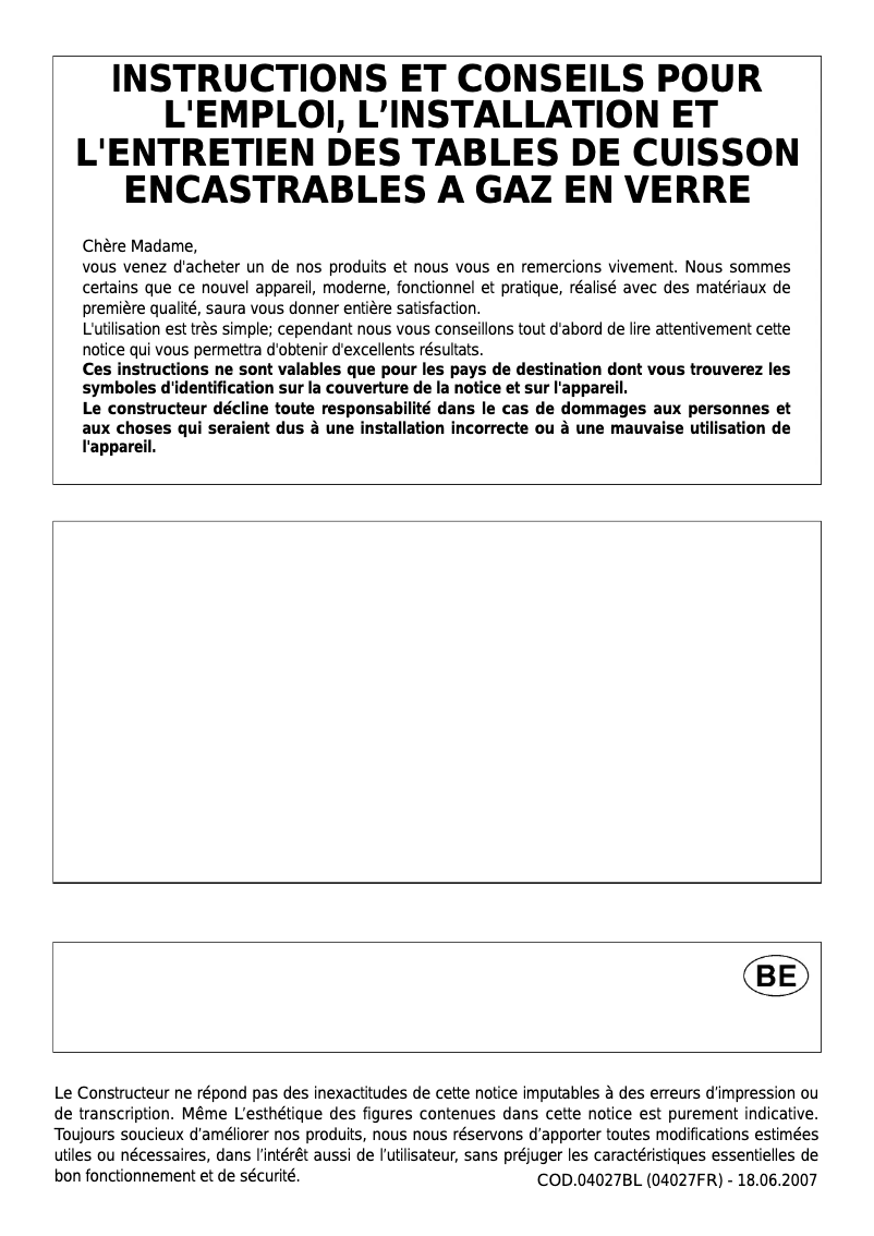 Page 1 de la notice Manuel utilisateur Novy D 1915