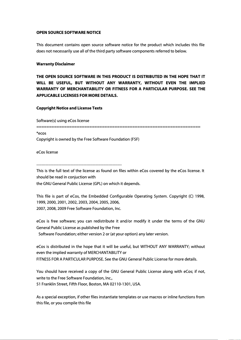 Image de la première page du manuel de l'appareil HAC-HDW1509T-A-LED