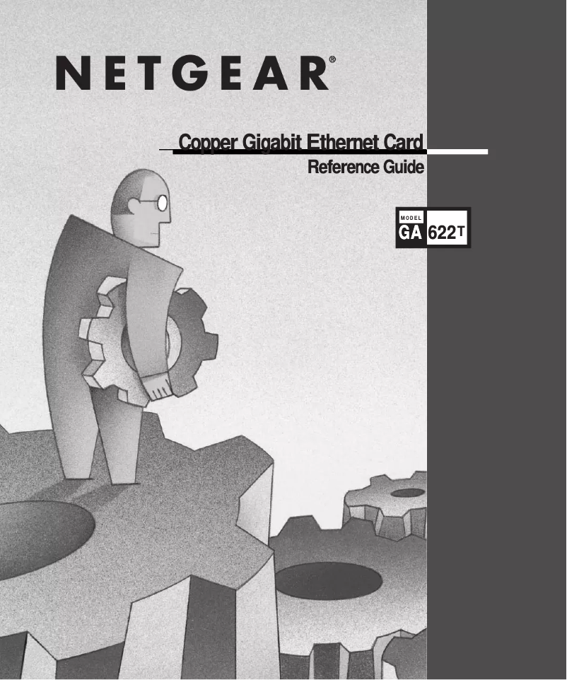 Image de la première page du manuel de l'appareil GA622T