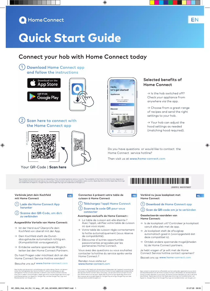 Image de la première page du manuel de l'appareil VI422105