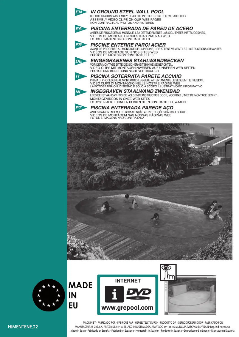 Image de la première page du manuel de l'appareil KPE300NPNE