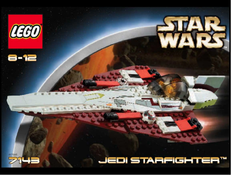 Page 1 de la notice Manuel utilisateur Lego Star Wars 7143
