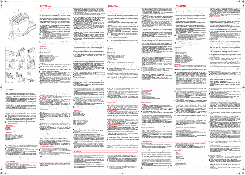 Image de la première page du manuel de l'appareil TC5350