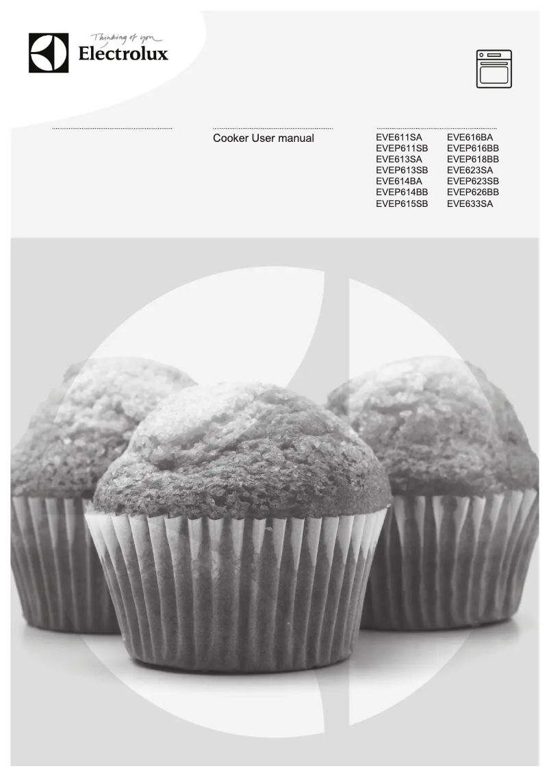 Page 1 de la notice Manuel utilisateur Electrolux EVEP626SD