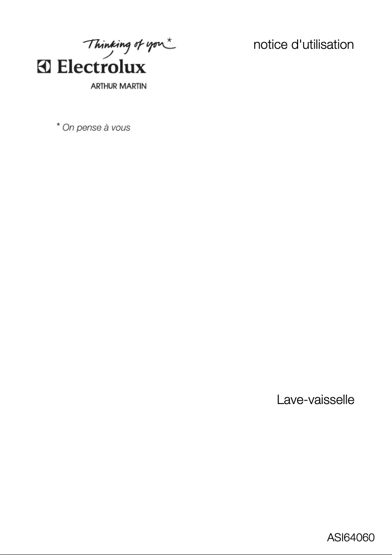 Image de la première page du manuel de l'appareil ASI 640