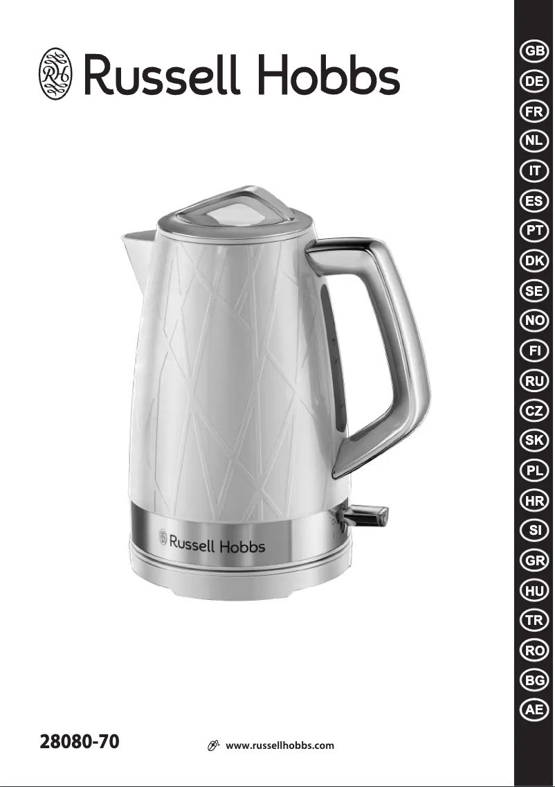 Page 1 de la notice Manuel utilisateur Russell Hobbs 28080-70