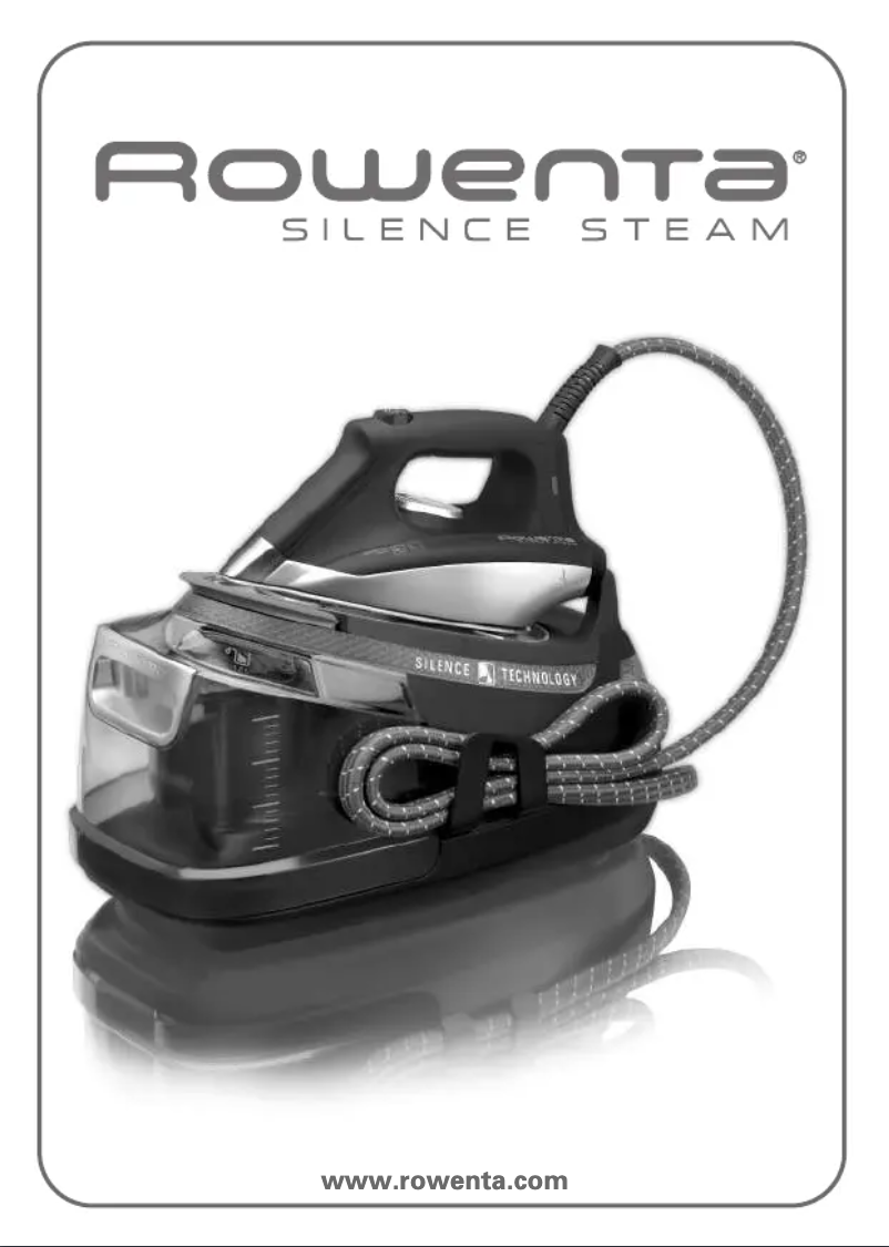 Page n°1 - Manuel utilisateur Rowenta Silence Steam DG8960