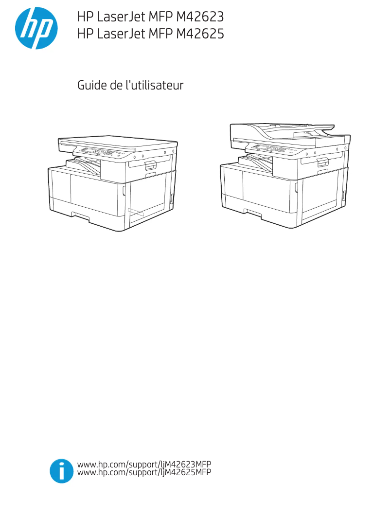 Page n°1 - Manuel utilisateur HP LaserJet Pro MFP M426