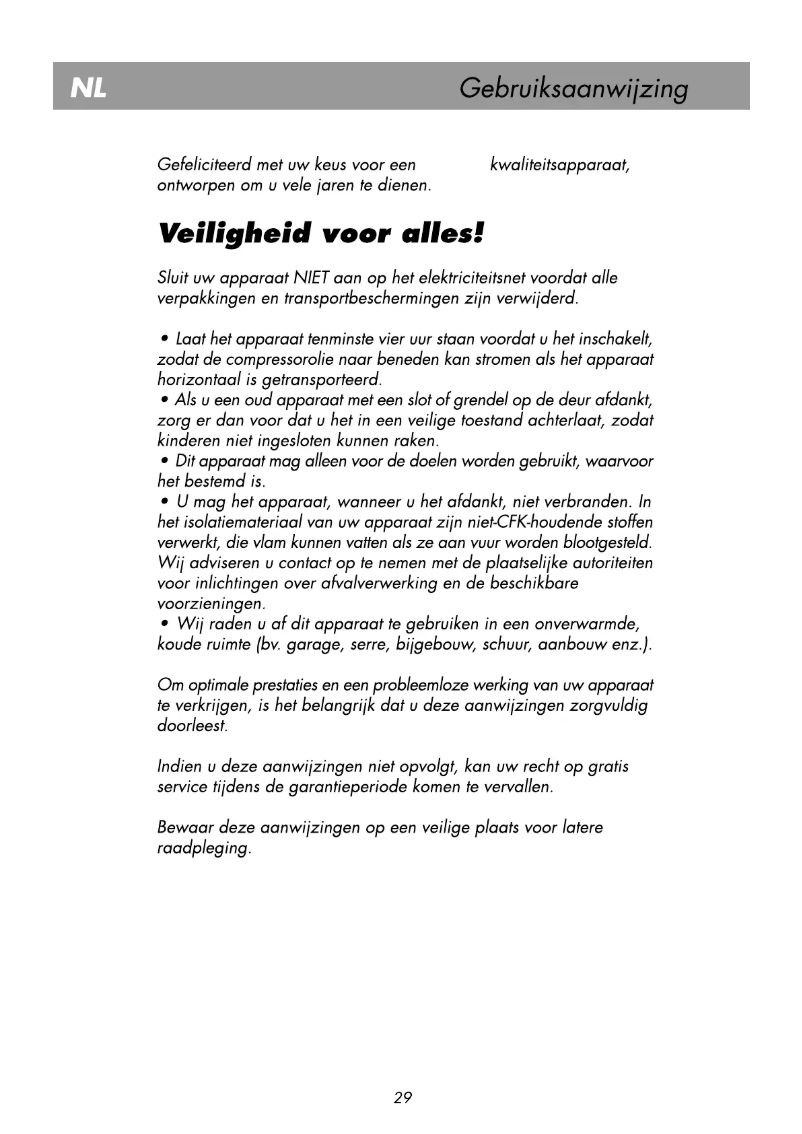 Page 1 de la notice Manuel utilisateur Beko RDP 6500