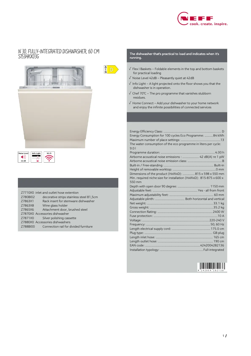 Image de la première page du manuel de l'appareil S153HKX03G