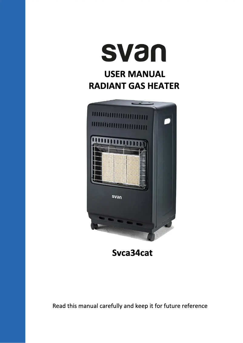 Page 1 de la notice Manuel utilisateur SVAN SVCA34CAT