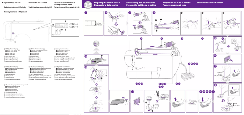 Image de la première page du manuel de l'appareil CS8800PRW