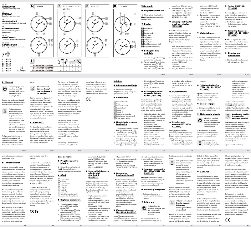 Página 1 del manual Manual de usuario Auriol Z31815A