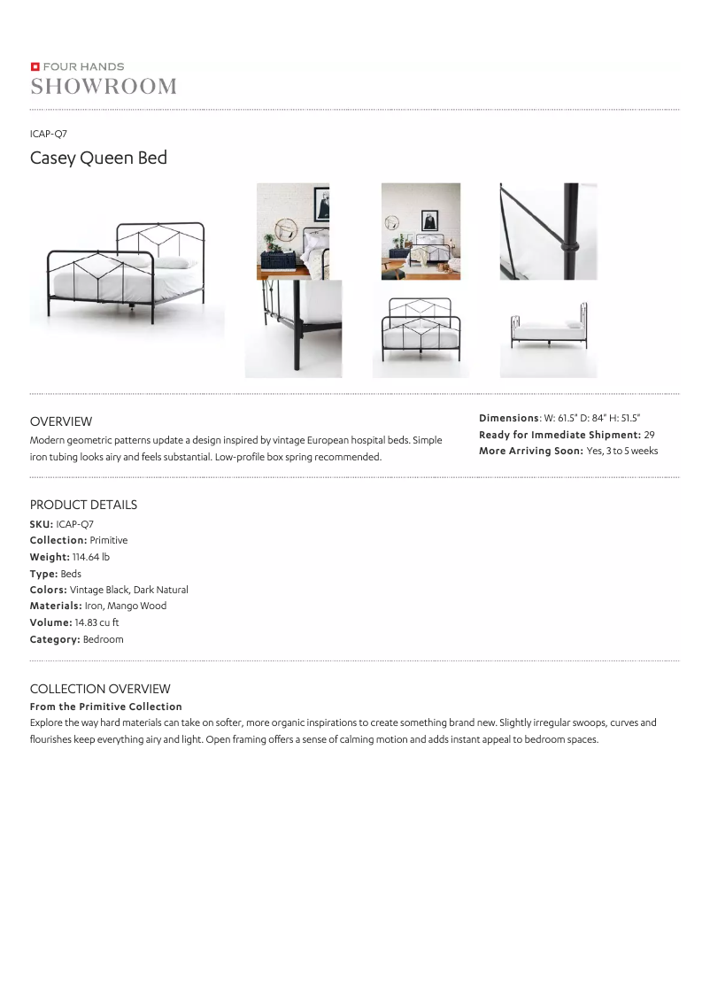 Page 1 de la notice Manuel utilisateur Four Hands ICAP-Q7