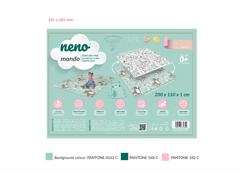 Page 1 de la notice Manuel utilisateur Neno Mondo