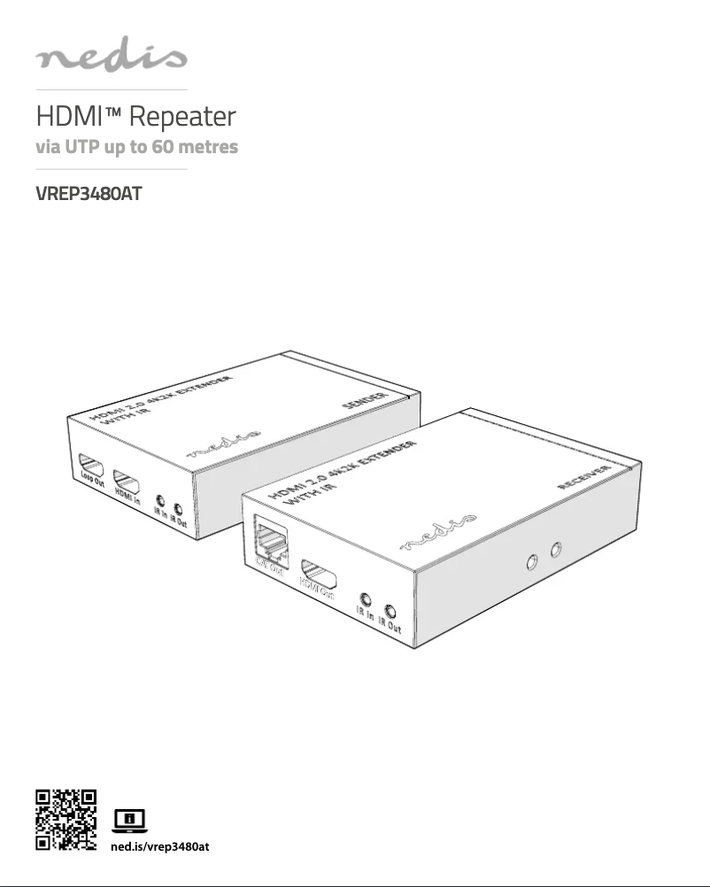 Image de la première page du manuel de l'appareil VREP3480AT