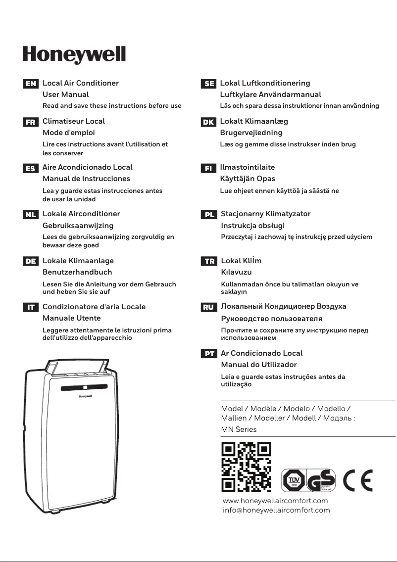 Image de la première page du manuel de l'appareil N12CESWW