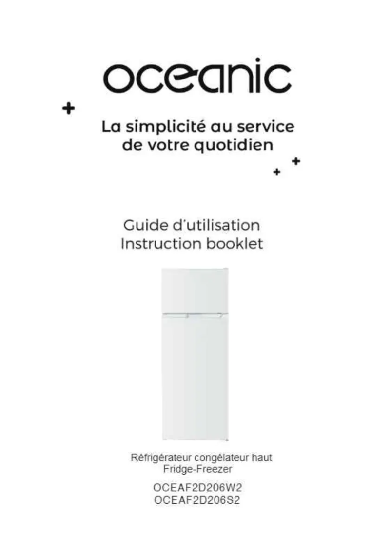 Page n°1 - Manuel utilisateur Continental Edison OCEAF2D206W2