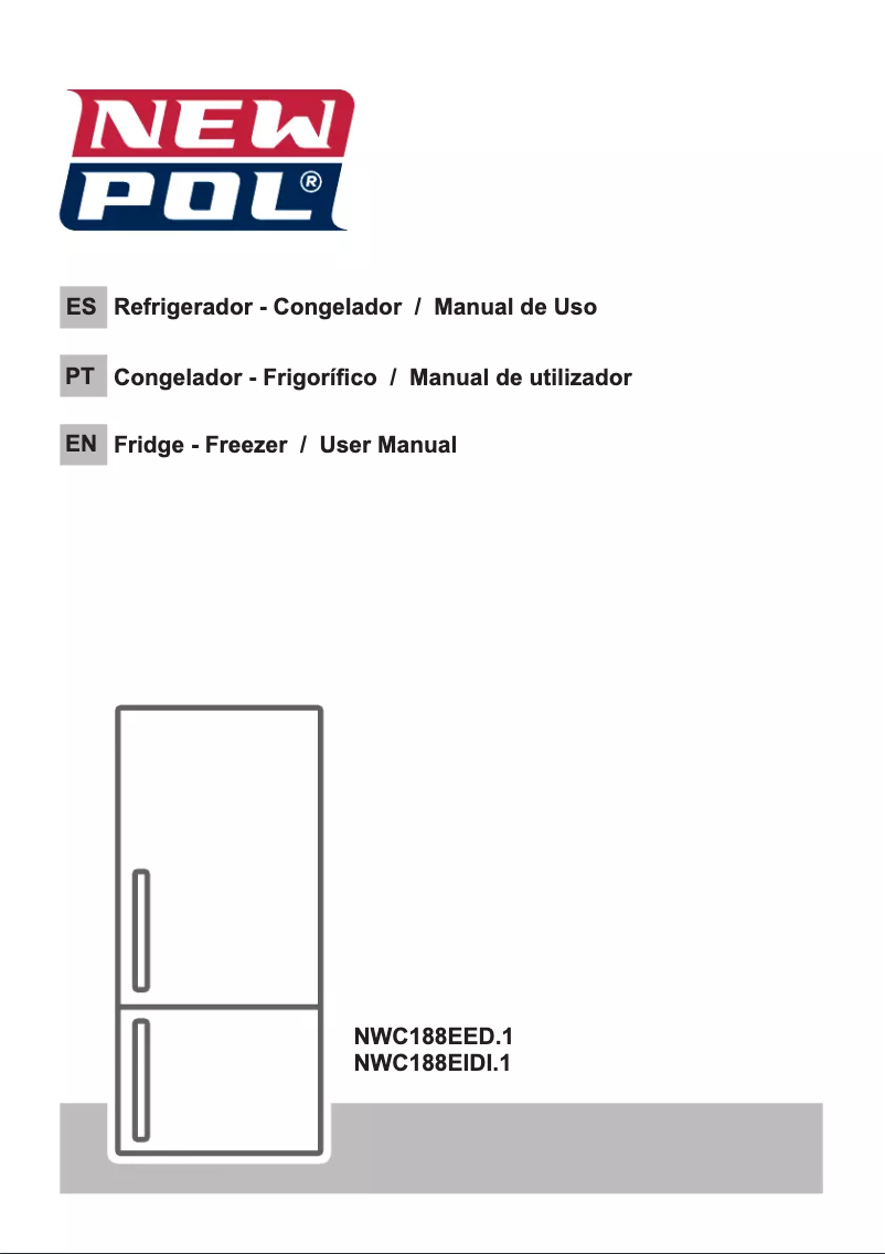 Image de la première page du manuel de l'appareil NWC188EIDI.1