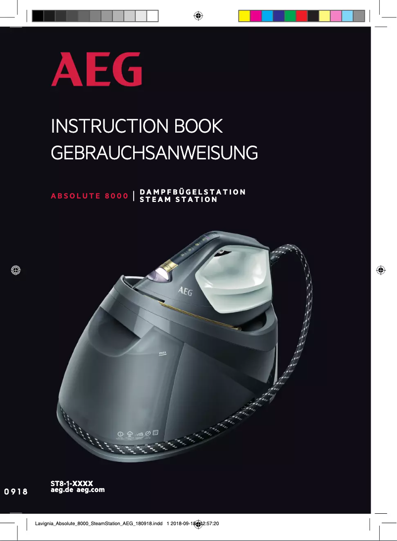 Imagen de la primera página del manual del dispositivo ST8-1-6DBM