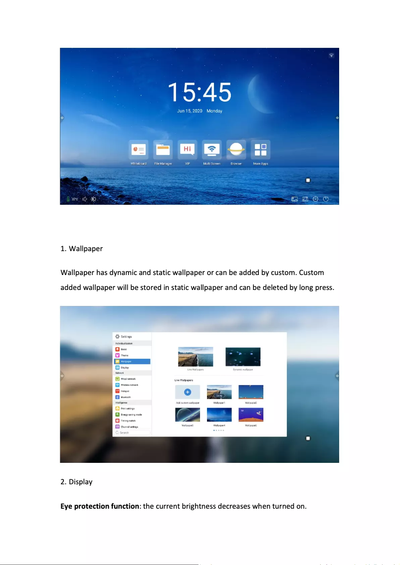 Image de la première page du manuel de l'appareil PT55H