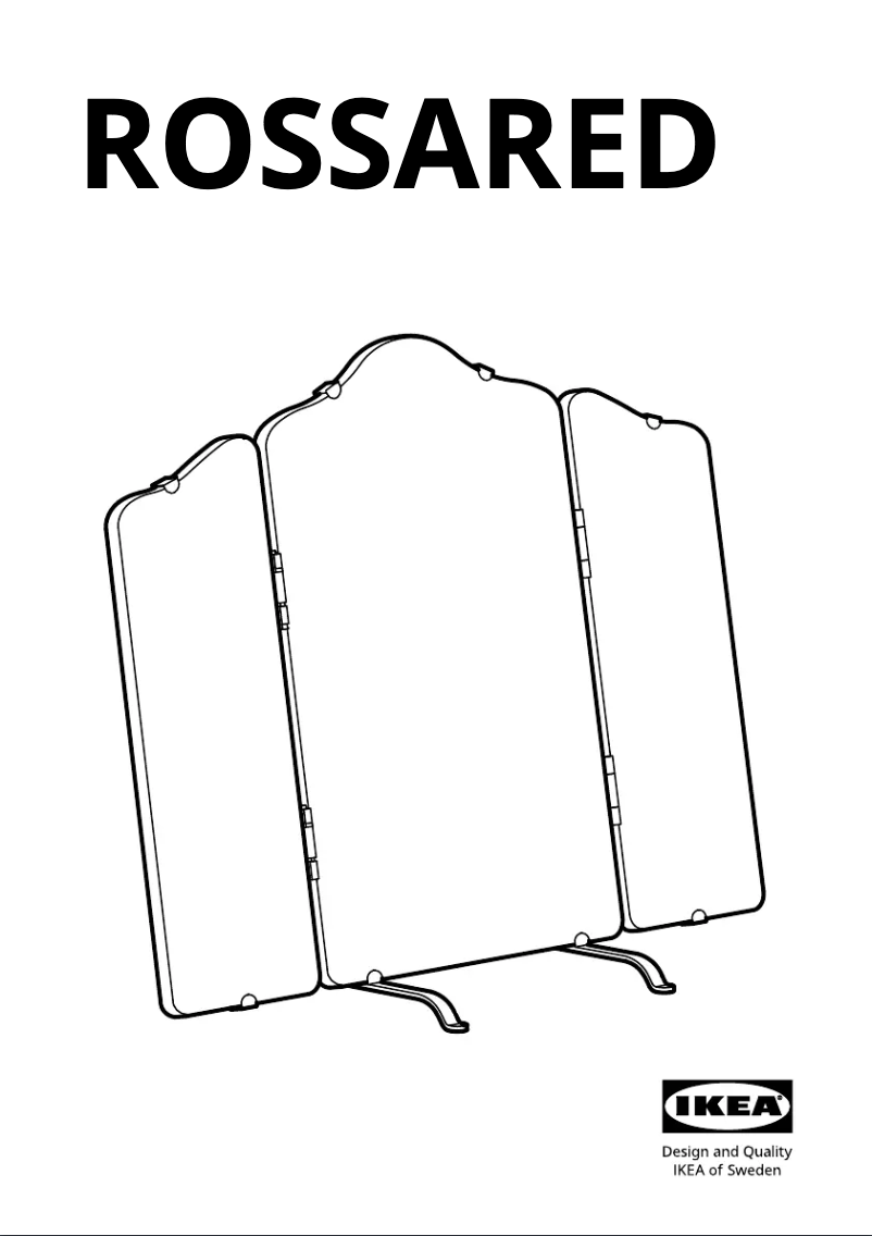 Image de la première page du manuel de l'appareil ROSSARED 204.712.83