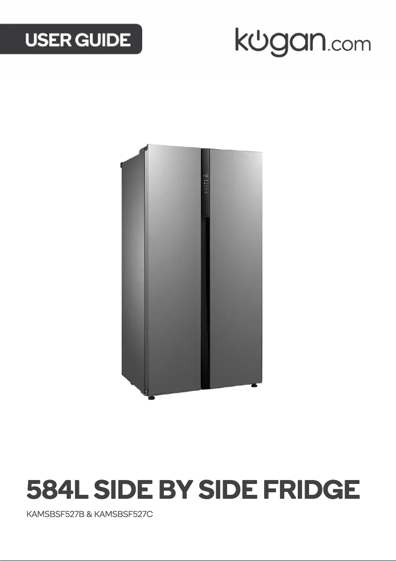 Page 1 de la notice Manuel utilisateur Kogan KAMSBSF527B