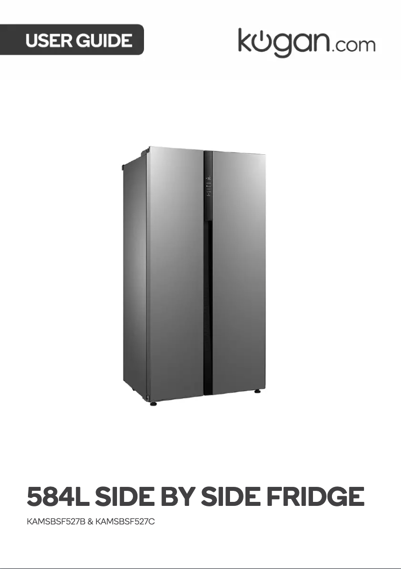 Image de la première page du manuel de l'appareil KAMSBSF527B